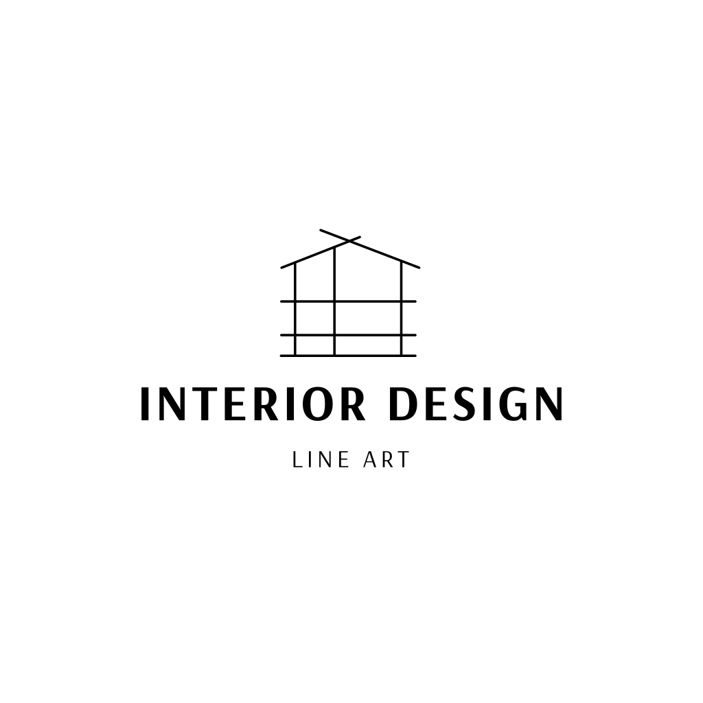 Дом Линии Искусства Логотип