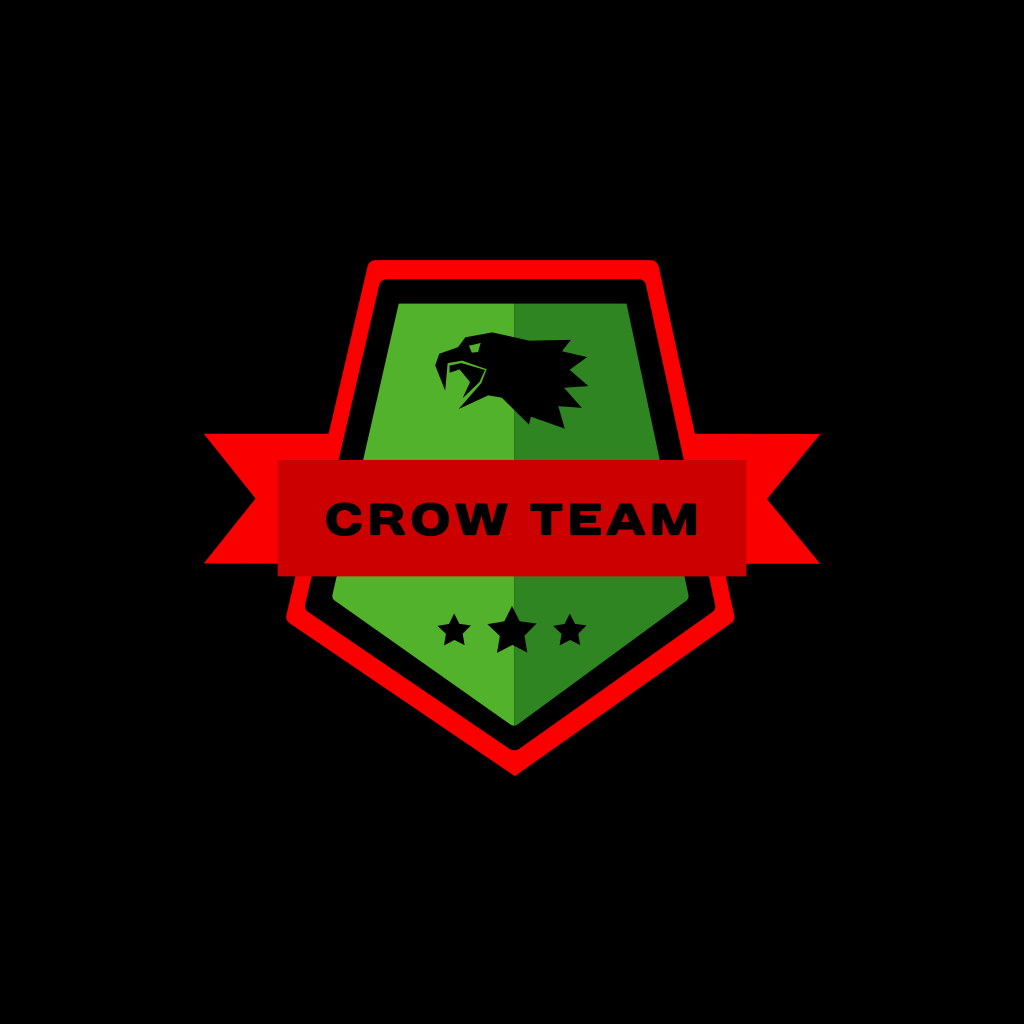 Ворона И Щит Логотип