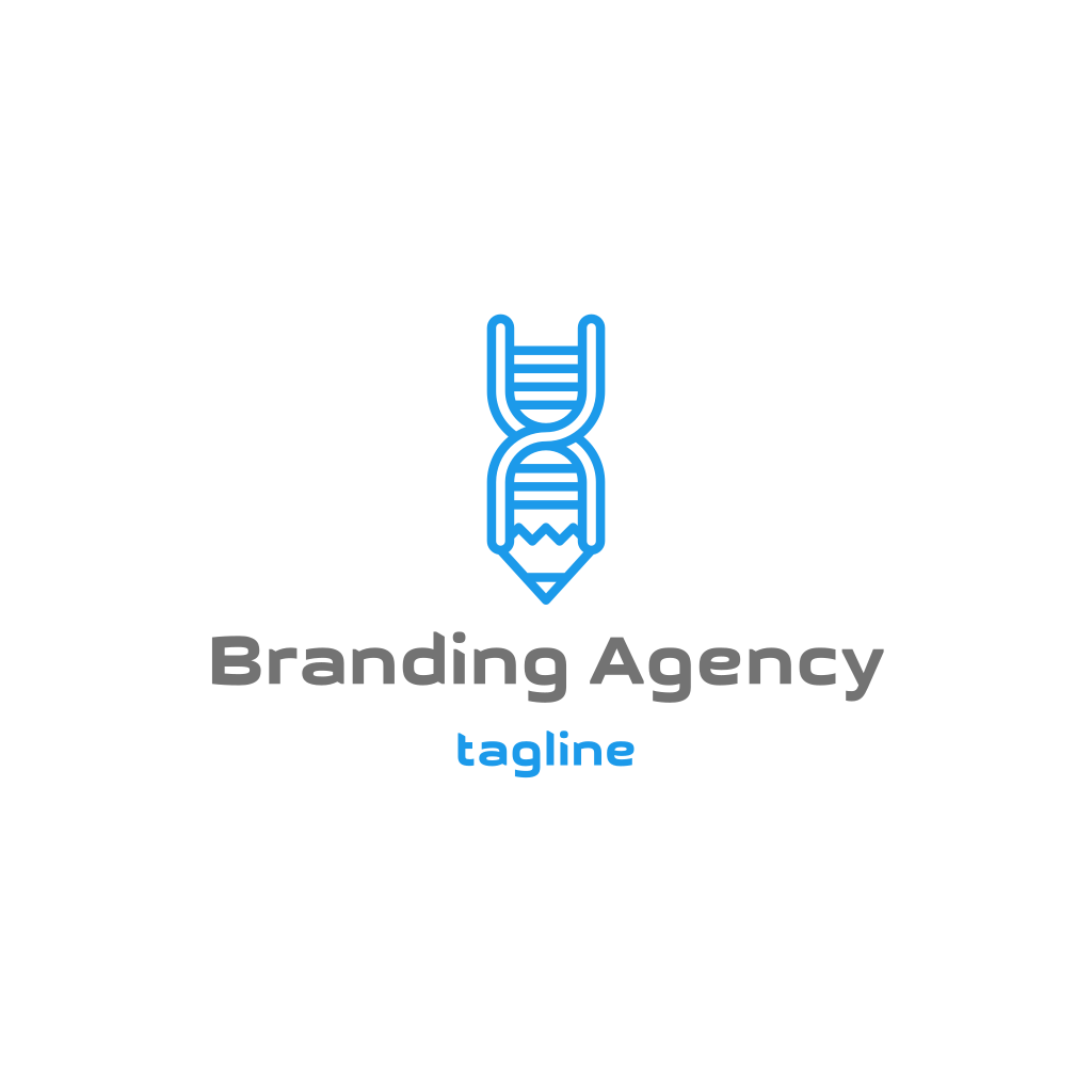 Карандаш Днк Логотип