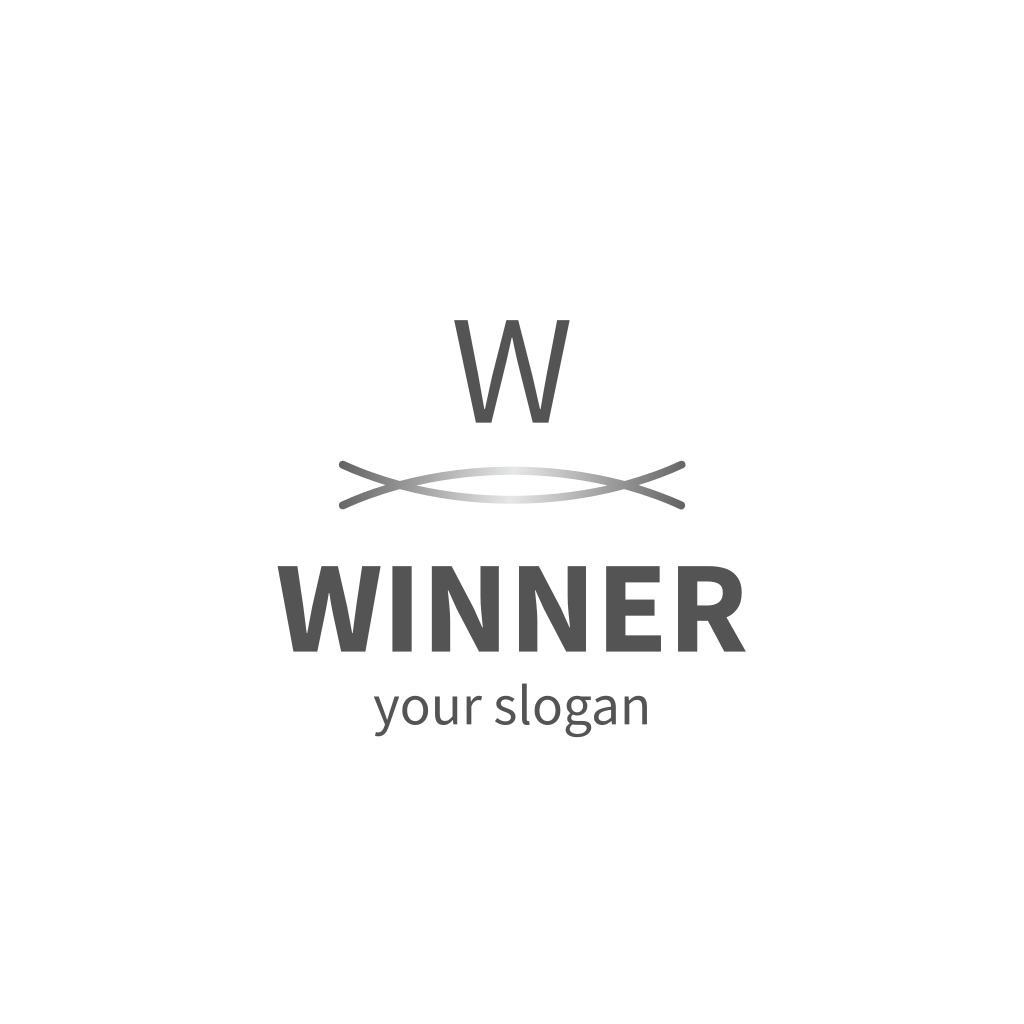 Буква W Современный Логотип