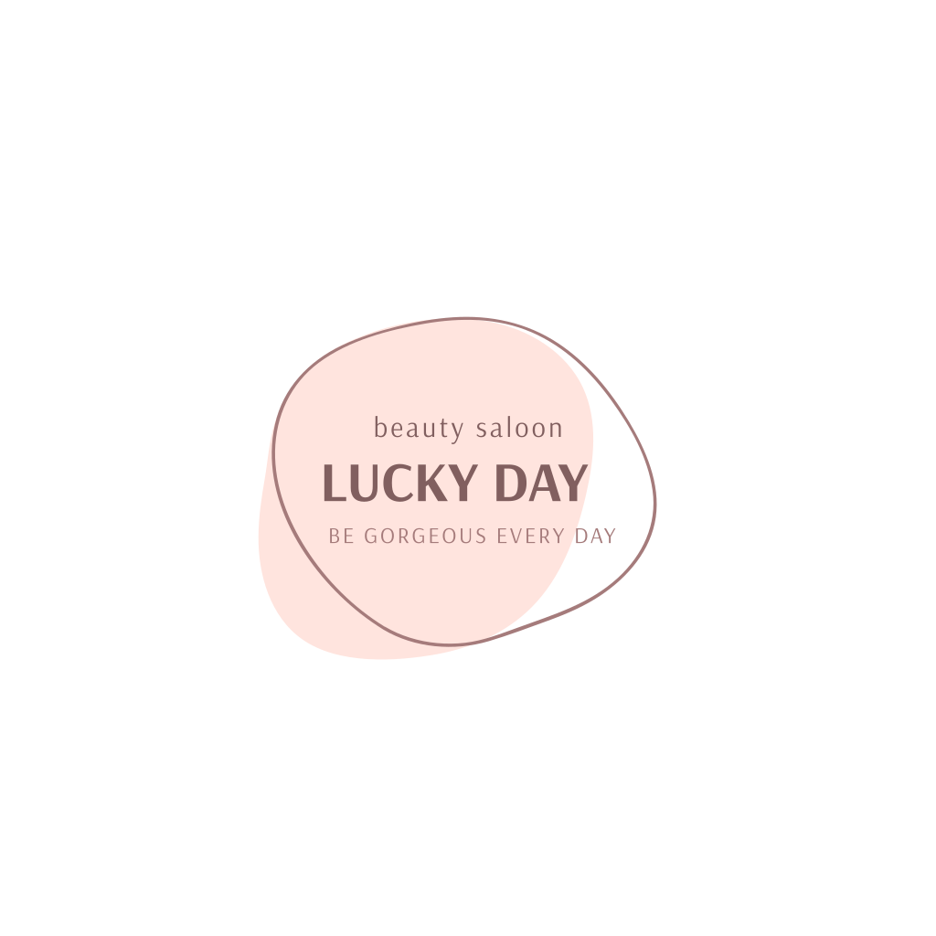 Овальный Пастельный Логотип