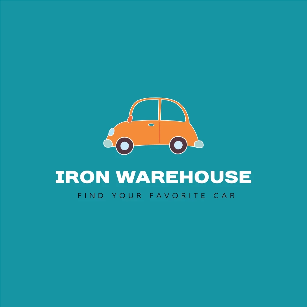 Рисунок Оранжевый Машина Логотип