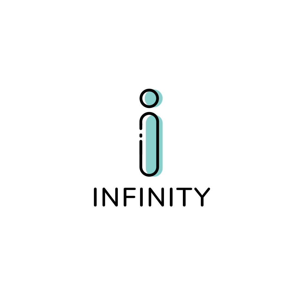 Буква Я Синий Логотип