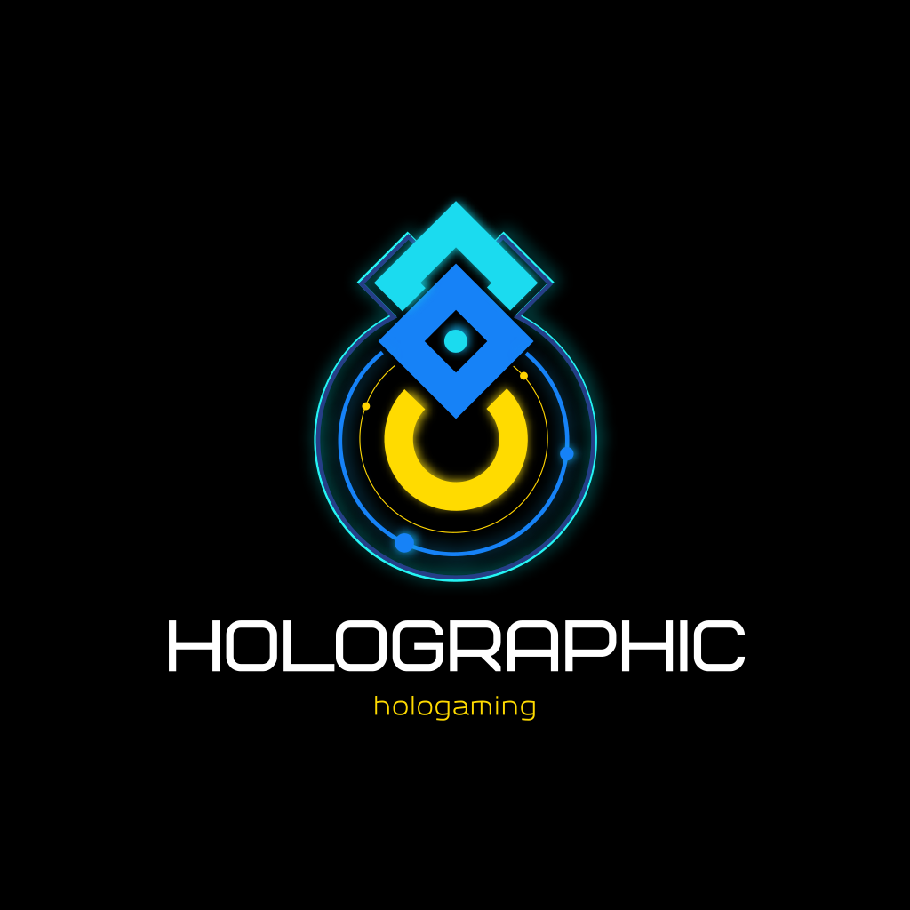 Голографическая Эмблема Логотип