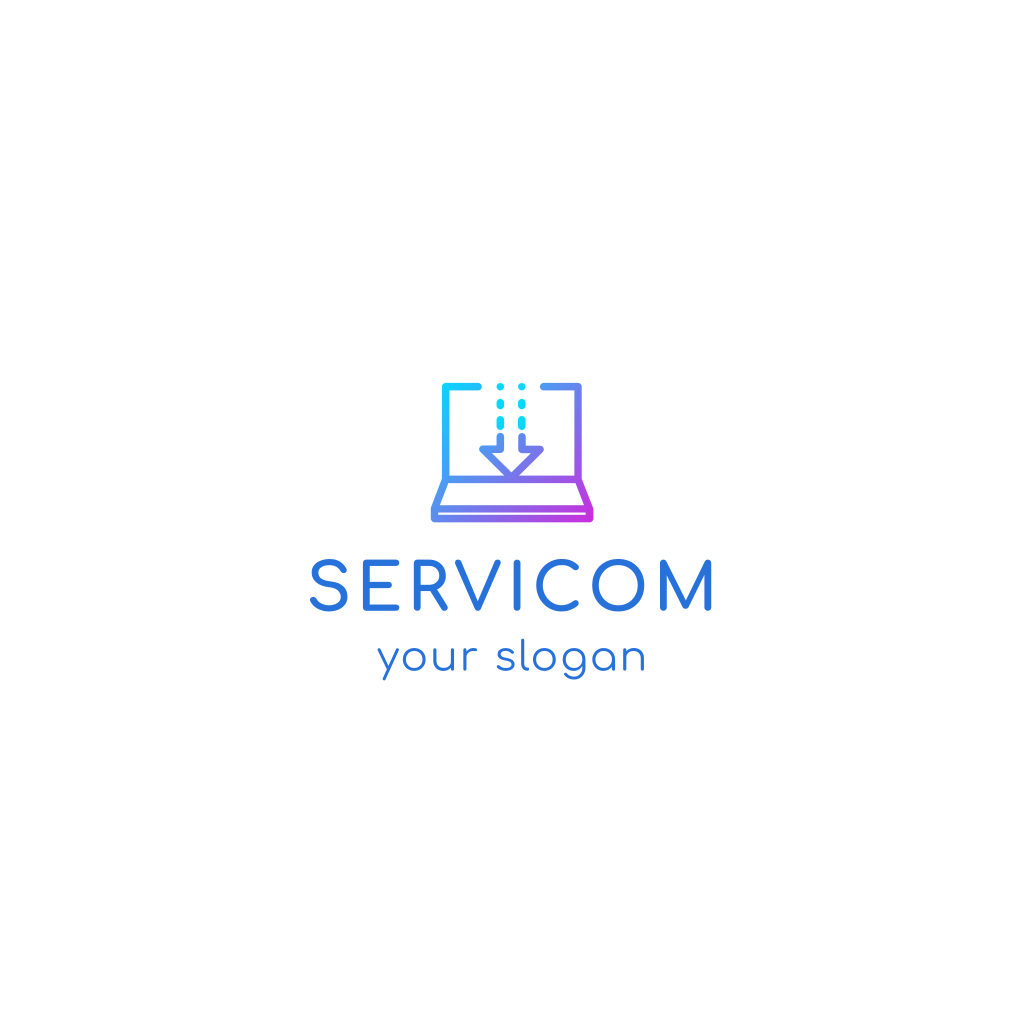 Ноутбук И Стрелка Логотип