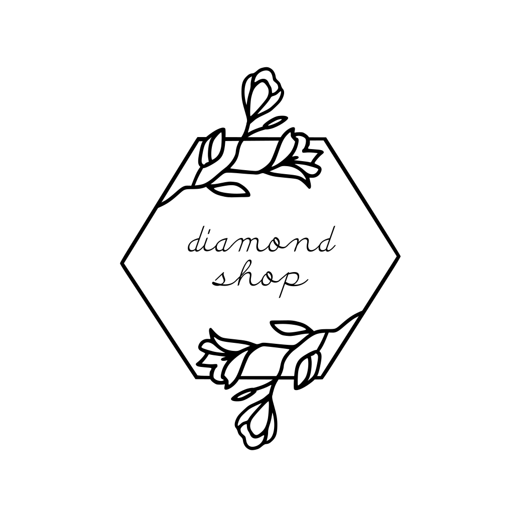 Цветочный Декоративный Логотип