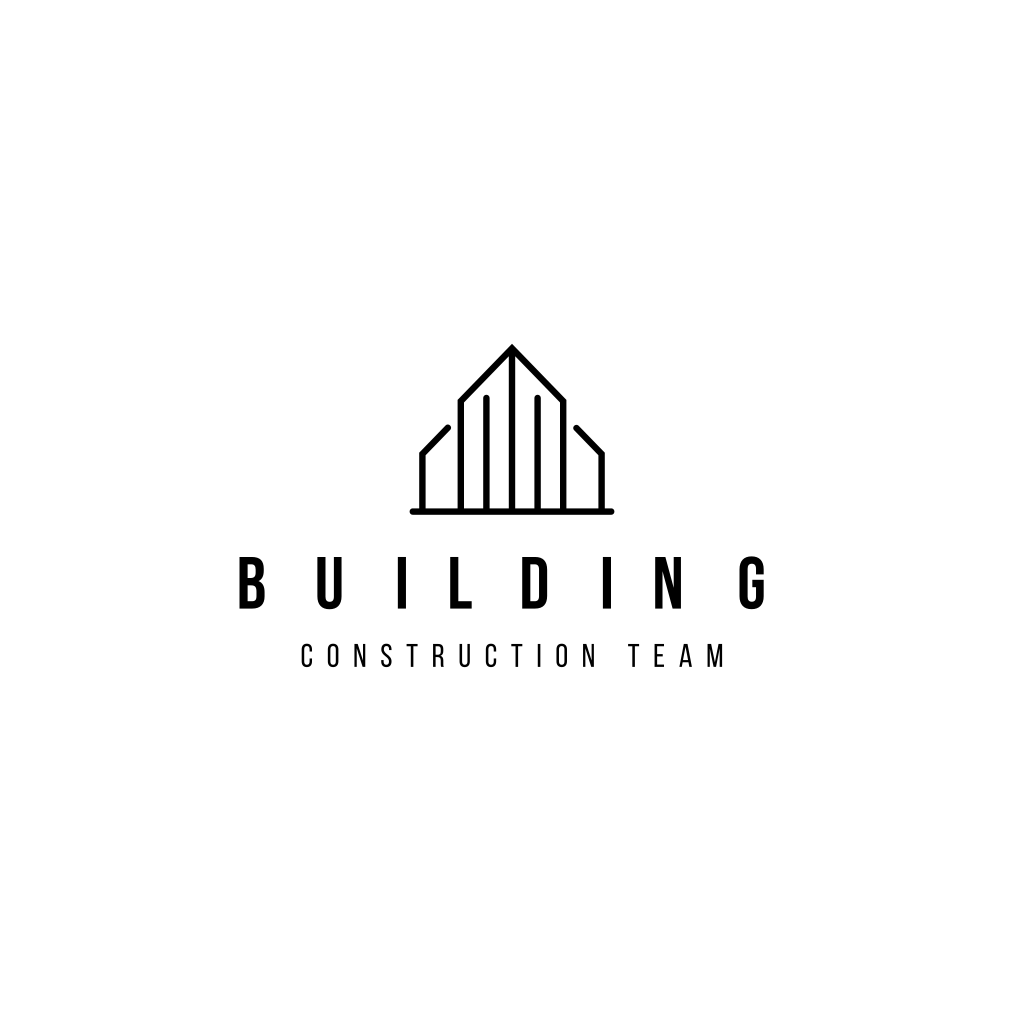 Здание Иллюстрации Логотип