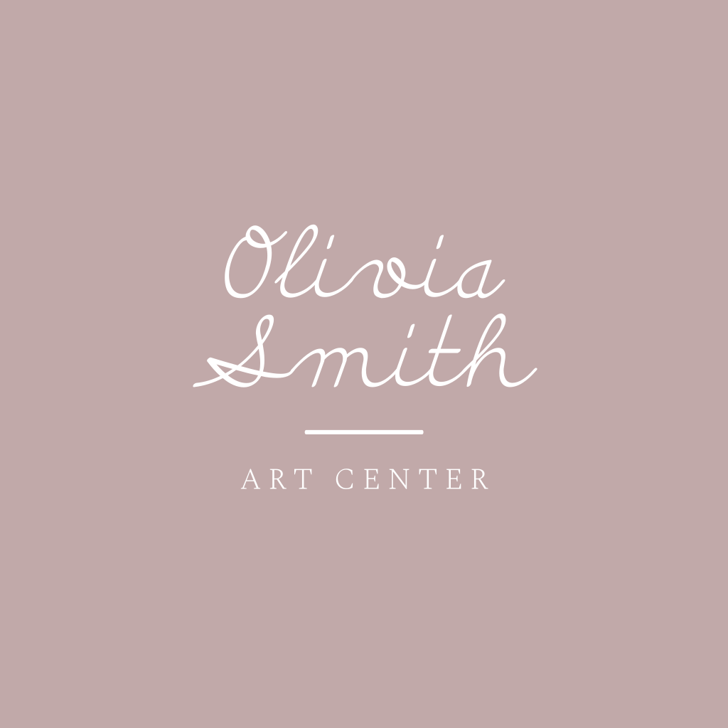 Каллиграфия Абстрактный Логотип