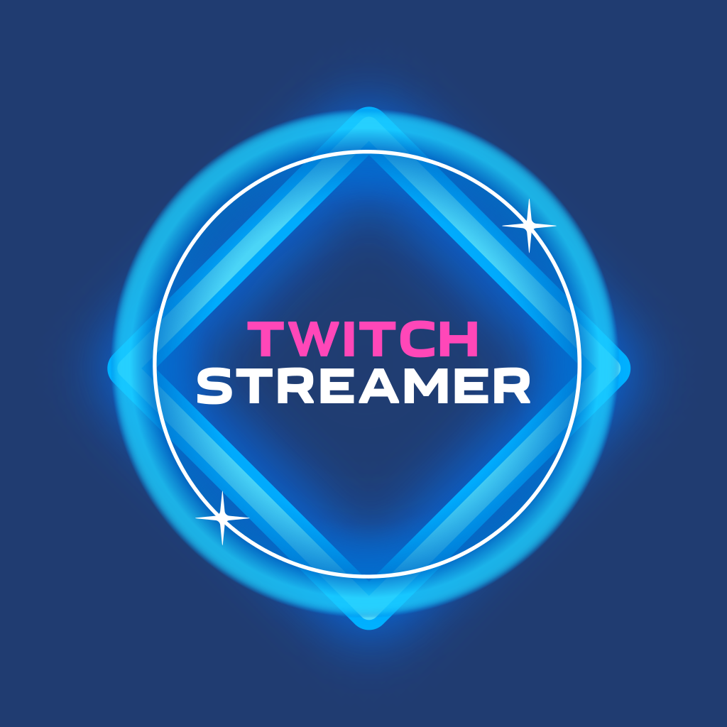 Игровой Логотип В Кибернетическом Стиле