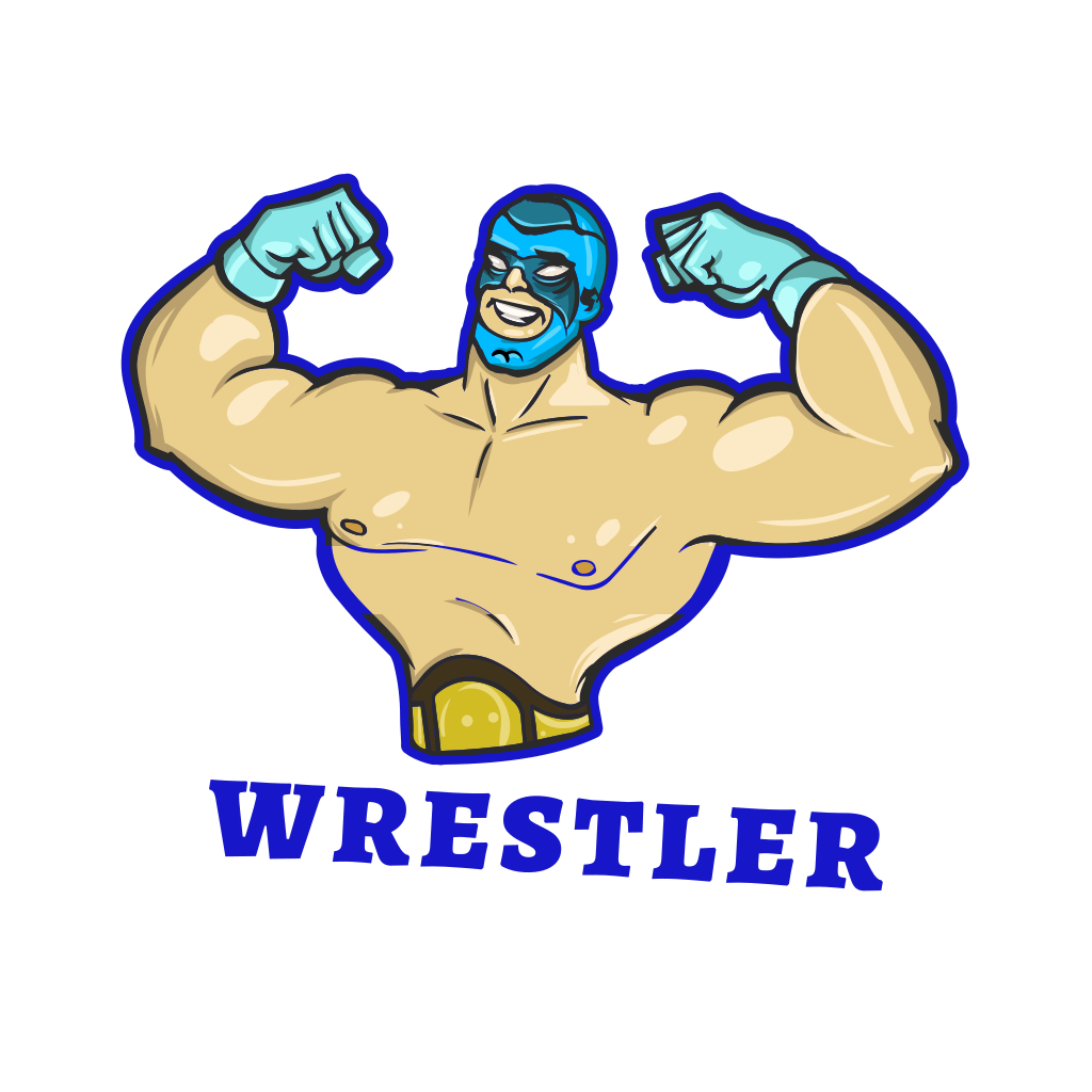 Рестлер Игровой Логотип