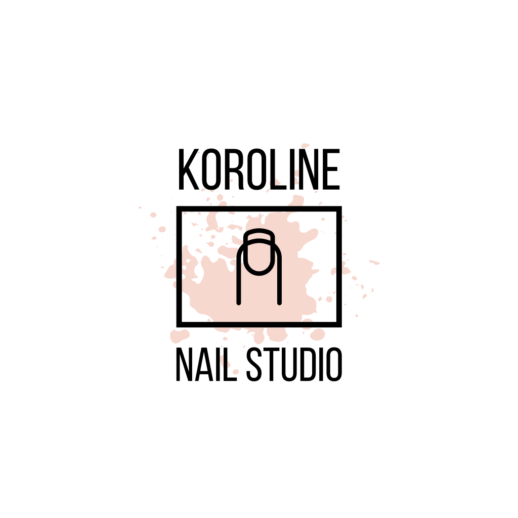 Прямоугольник И Логотип Пальца