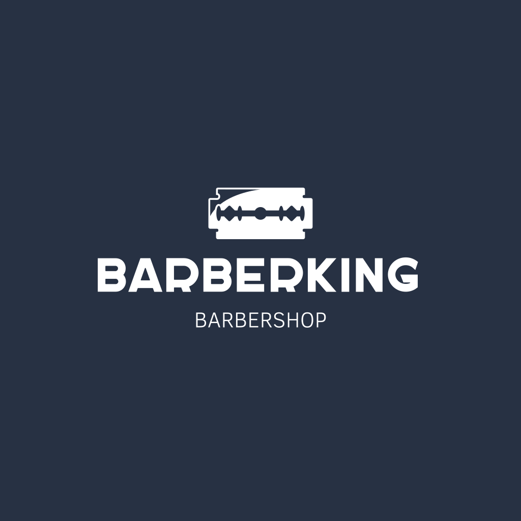 Лезвие Парикмахерской Логотип