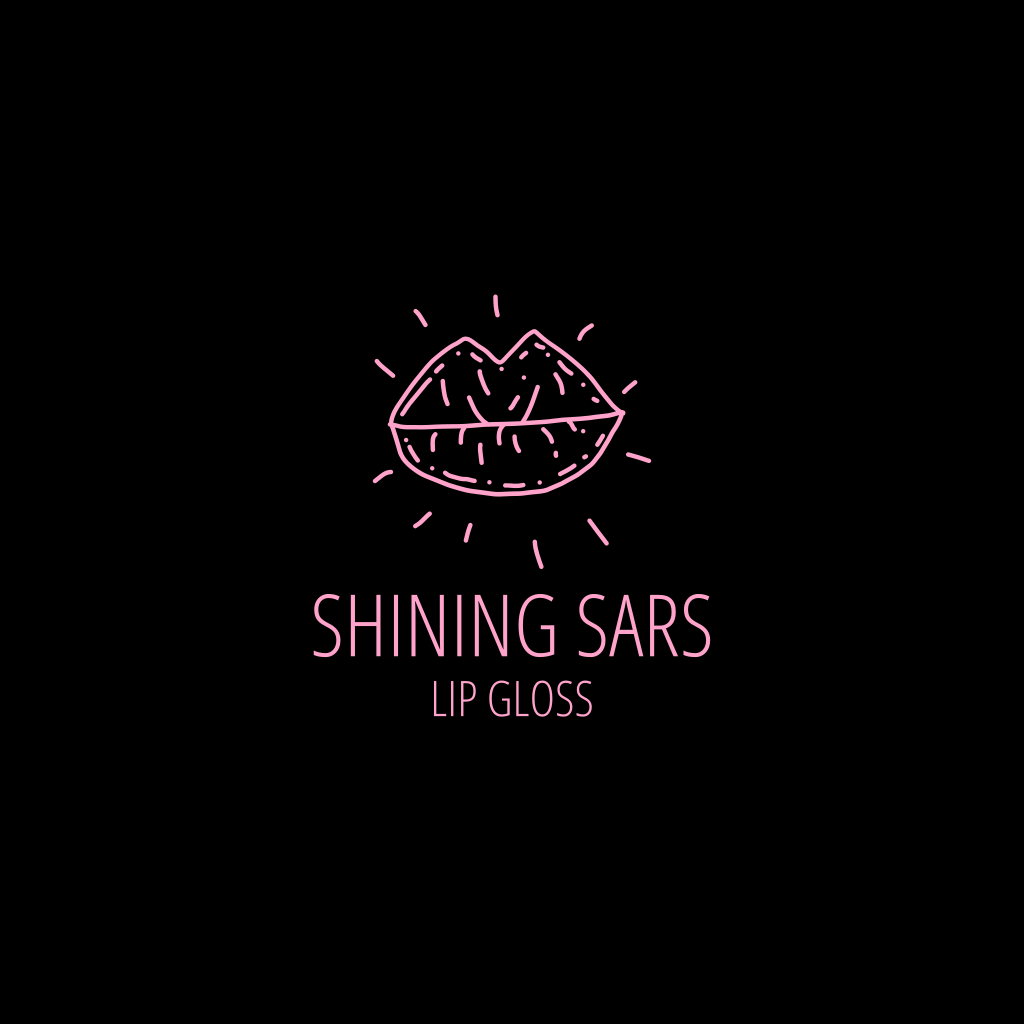 Розовые Губы Рисунок Логотип