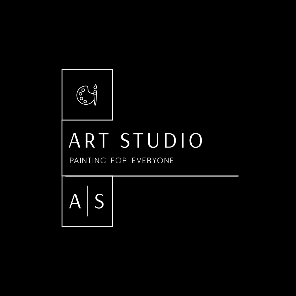 Палитра И Буквы A | S Логотип