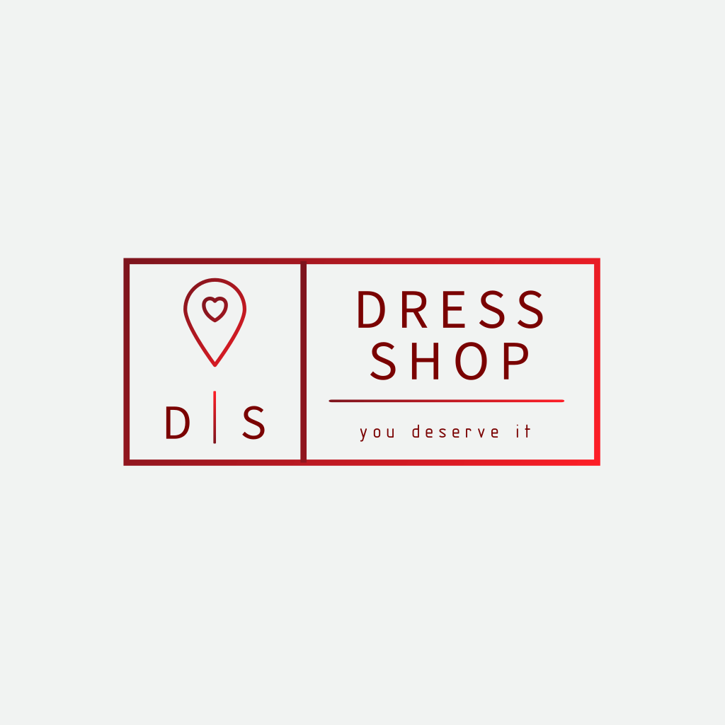 Значок Геолокации И Логотип В Виде Сердца