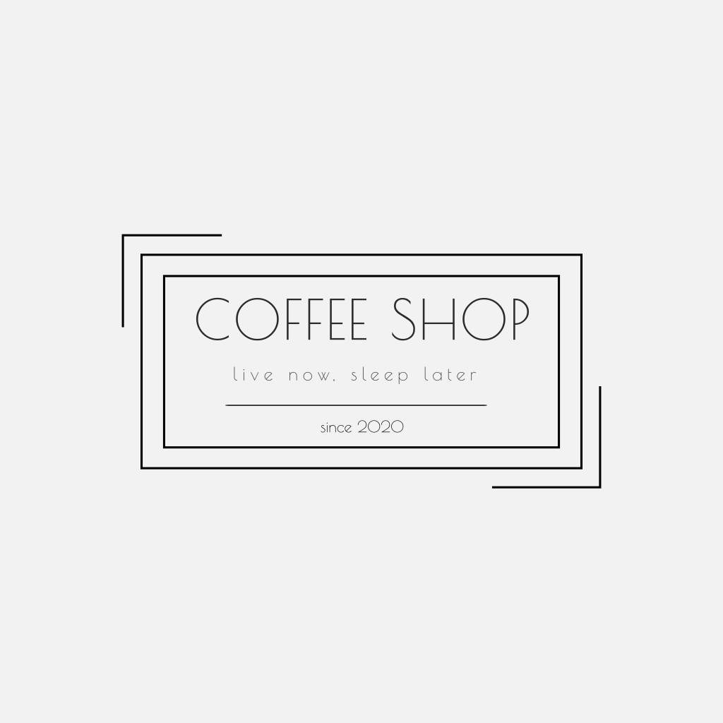 Прямоугольный Минималистичный Логотип