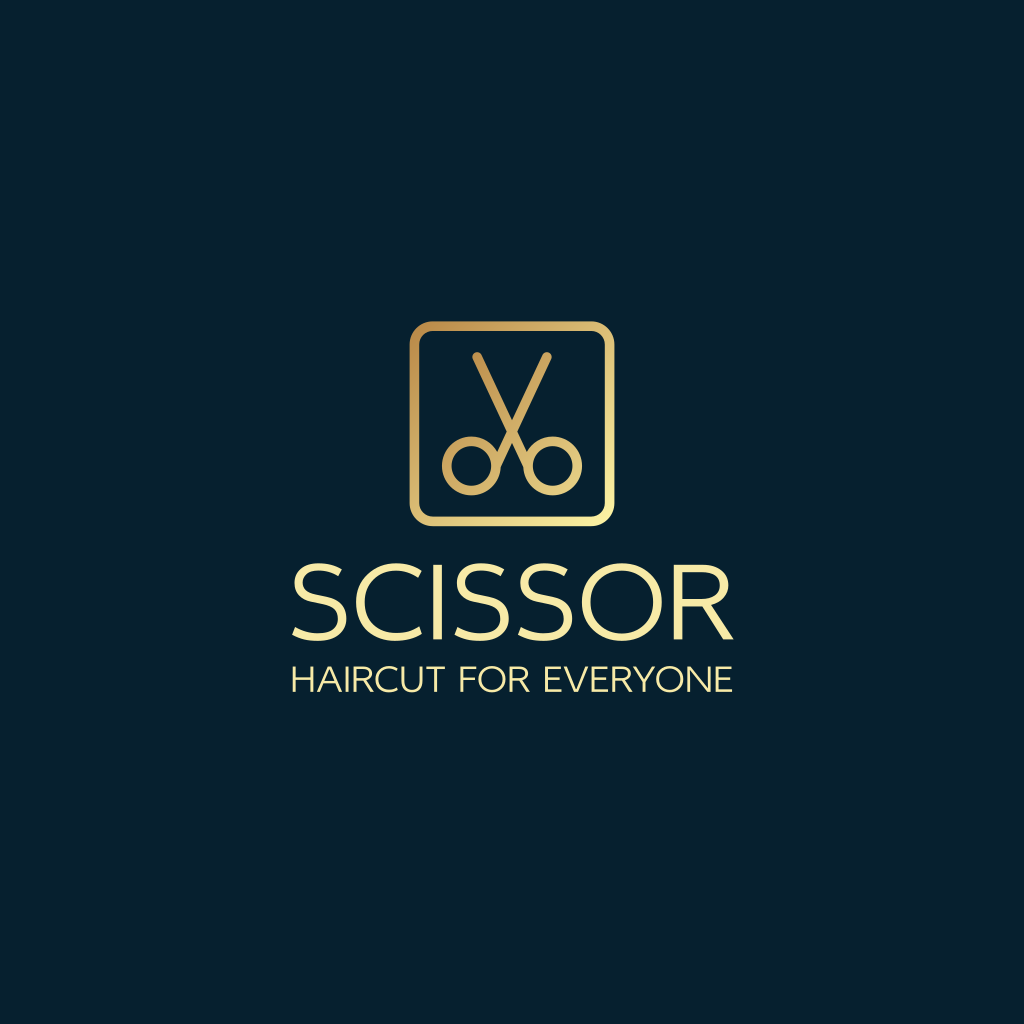 Золотые Ножницы Логотип