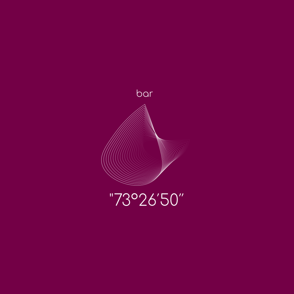 Розовый Фигурный Спиральный Логотип