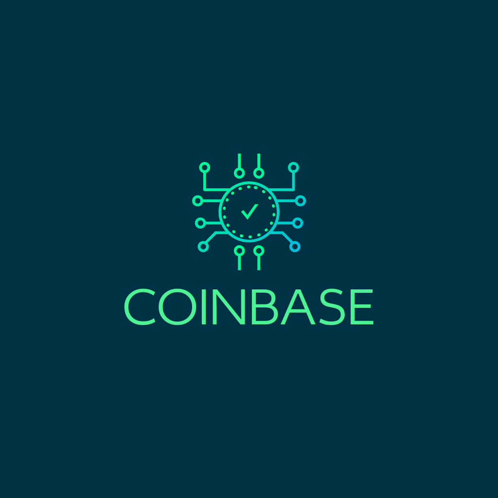 Зеленый Градиент Микросхемы Логотип