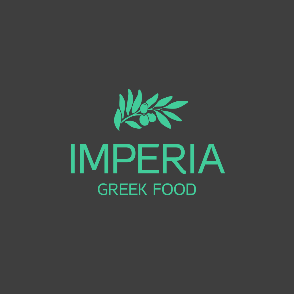 Логотип Греции Оливковых Листьев