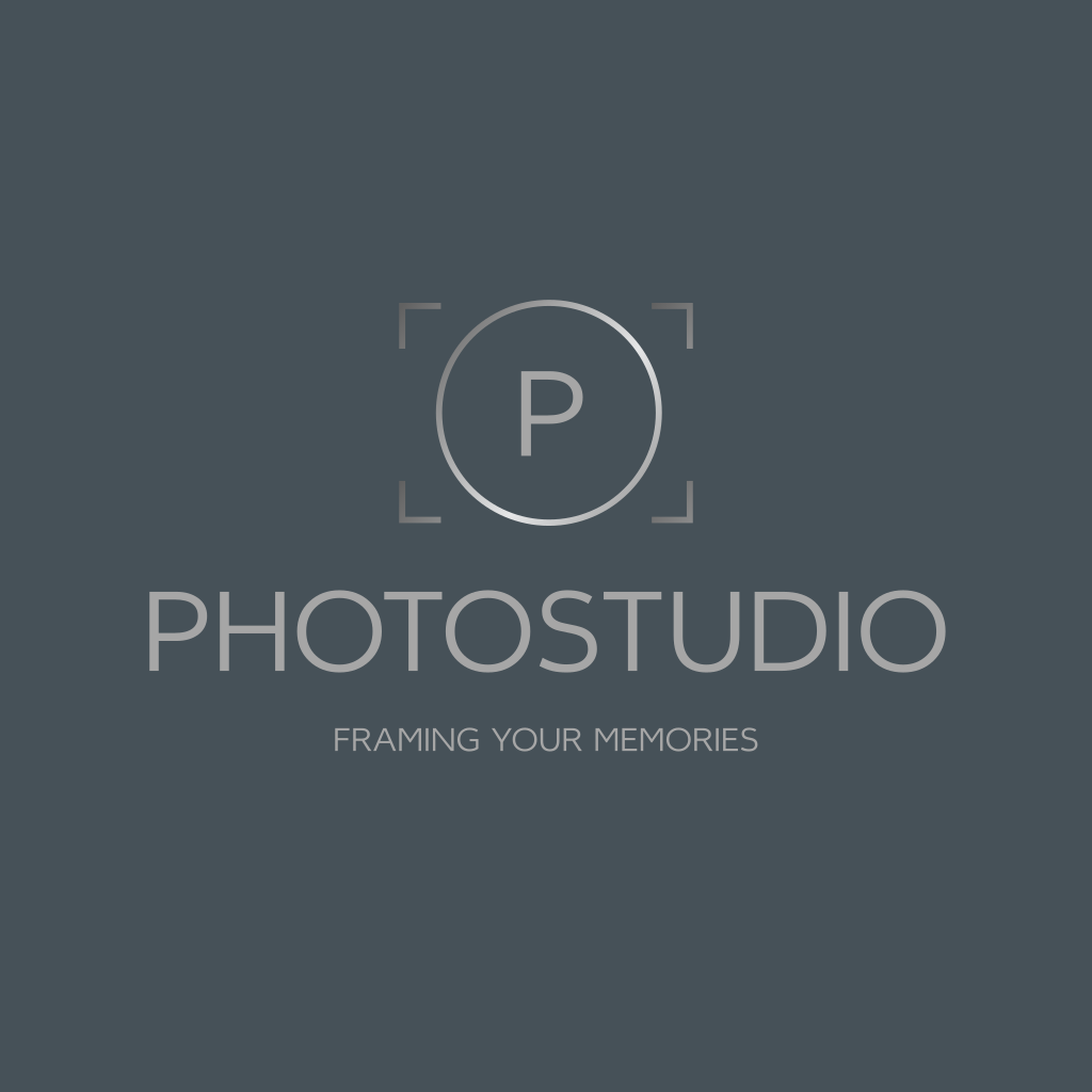 Круг И Буква P Логотип