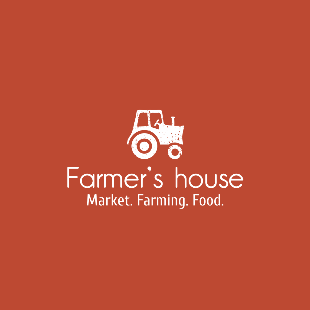 Трактор Коричневый Логотип