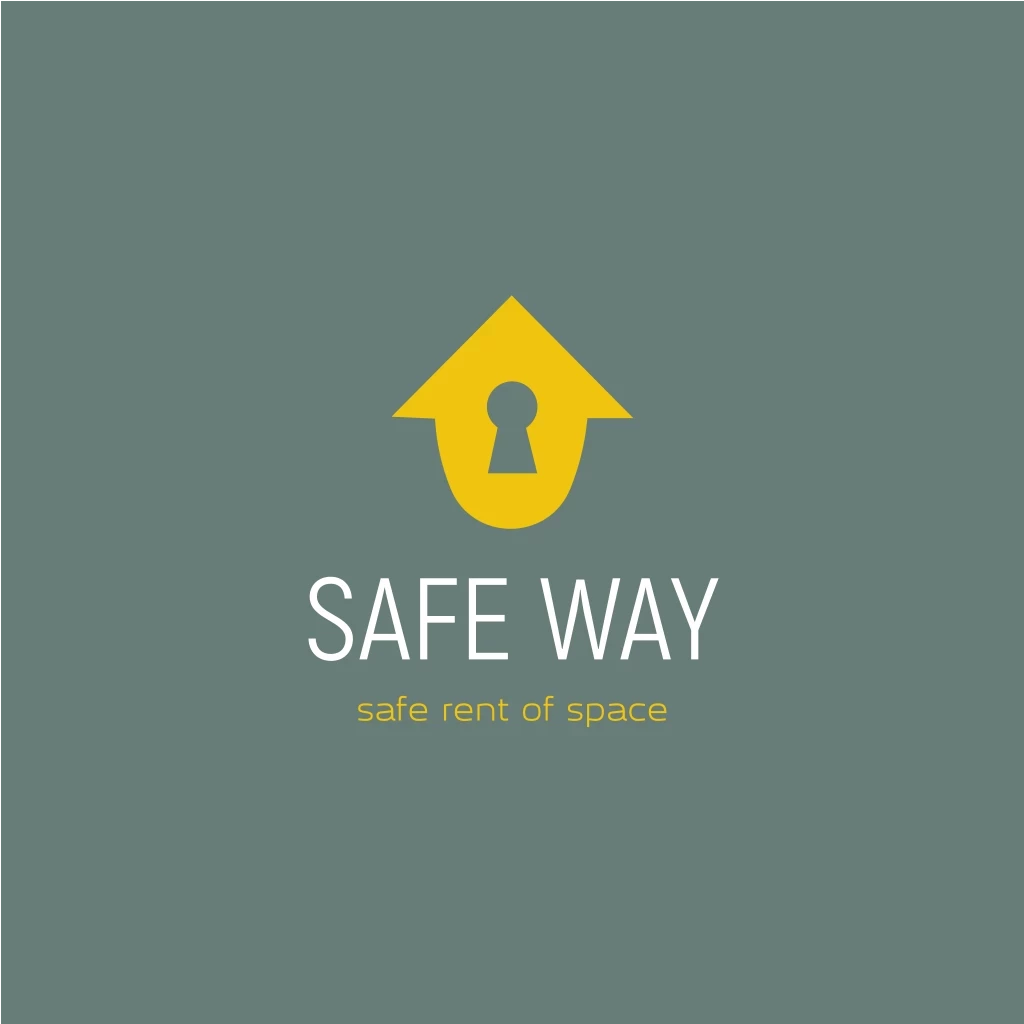 Замок Скважины Дом Логотип