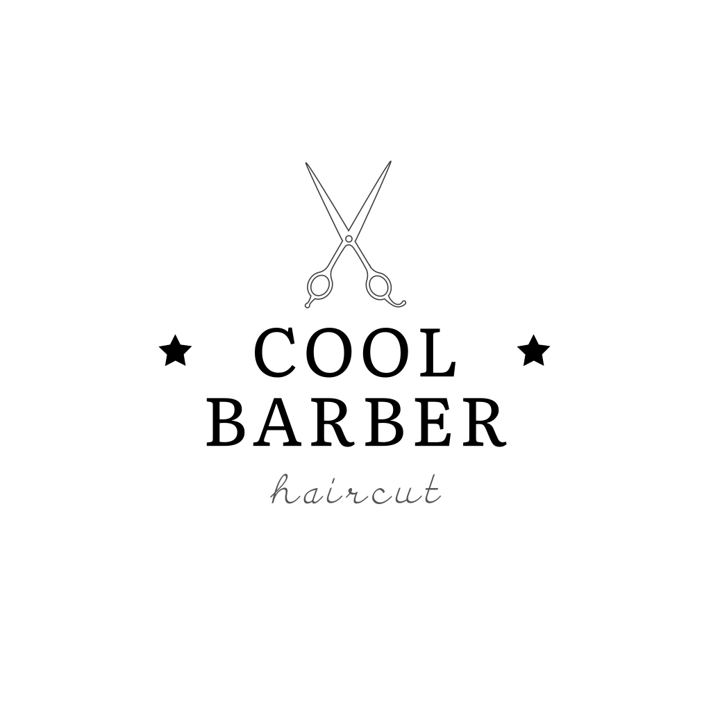 Ножницы Салон Логотип