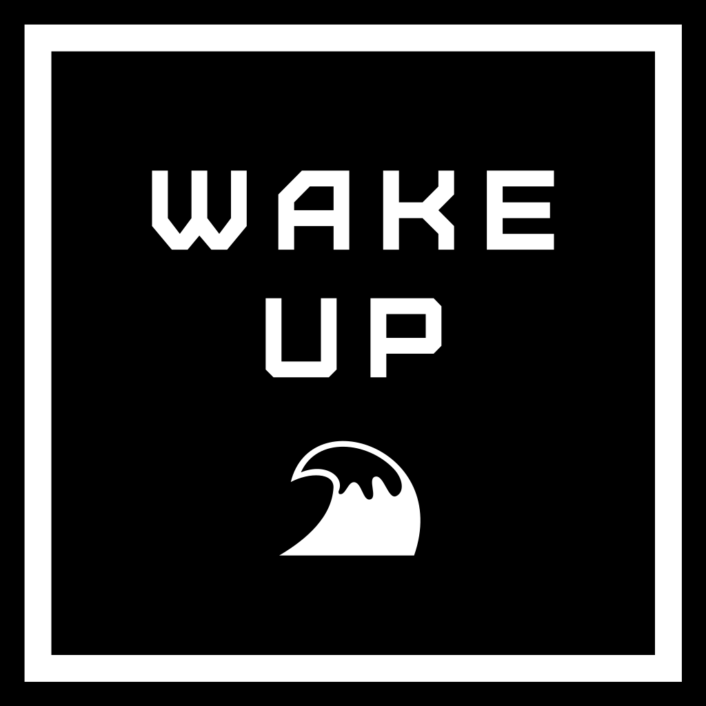 Черно-белая Волна Логотип