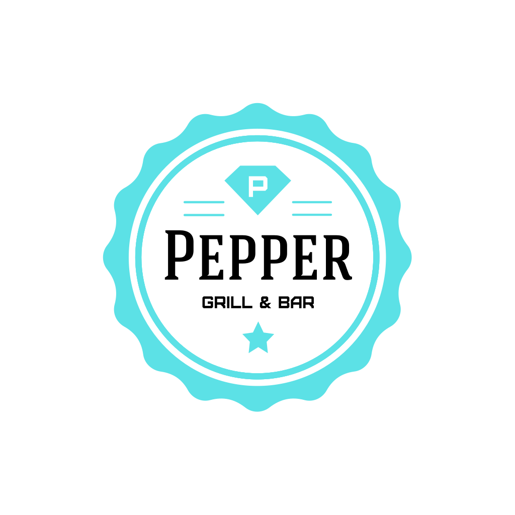 Буква P Бар Логотип