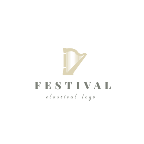 Арфа Музыка Логотип