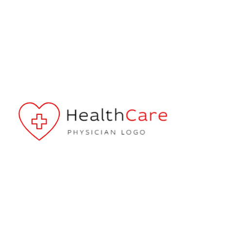 Медицинский Крест И Сердце Логотип