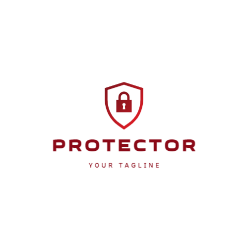 Щит И Замок Логотип