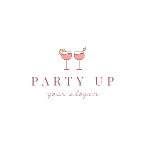 Коктейльные Очки Логотип