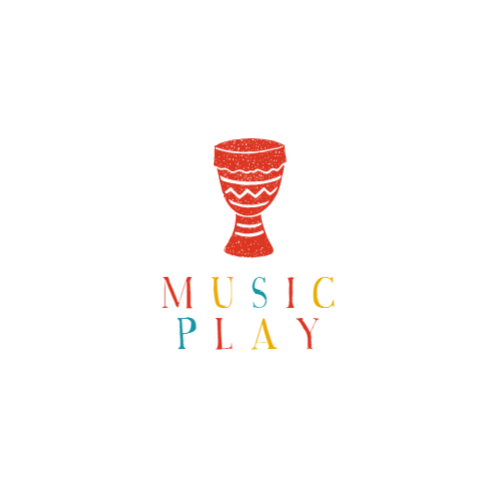 Красный Барабан Музыкальный Логотип