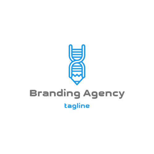 Карандаш Днк Логотип