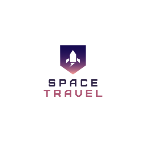 Ракета И Многоугольник Логотип