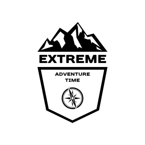 Горы И Компас Логотип