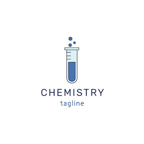 Пробирка Химия Логотип
