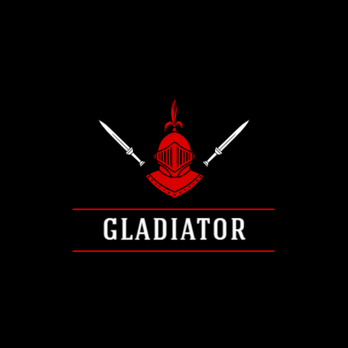 Темный Воин Игровой Логотип