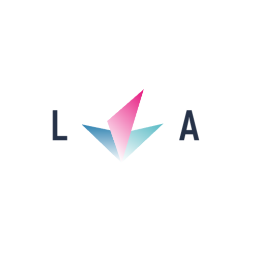 Абстрактный Ла Логотип