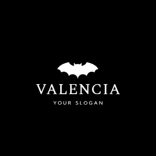 Силуэт Летучая Мышь Логотип