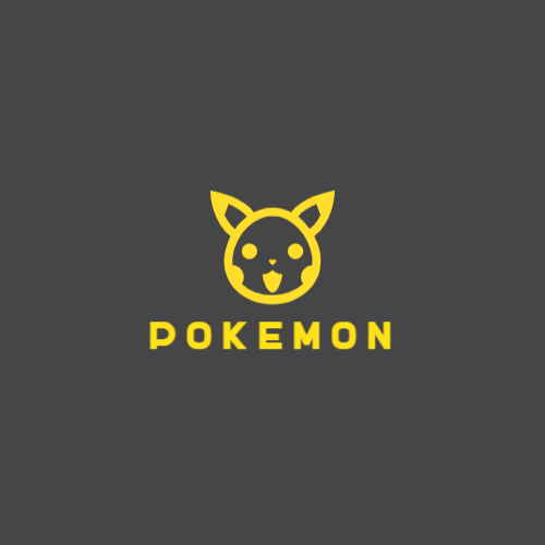 Желтый Покемон Логотип