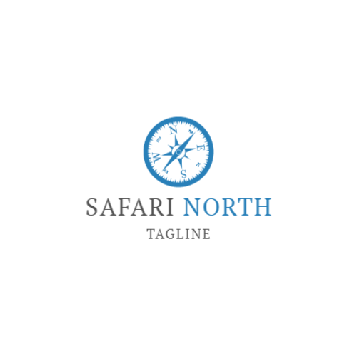 Синий Компас Логотип