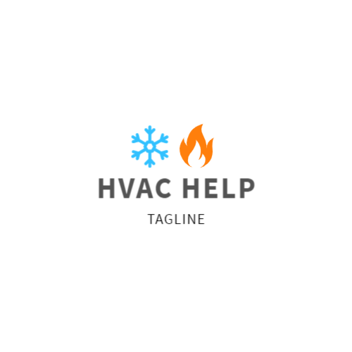 Снежинка И Пламя Hvac Логотип