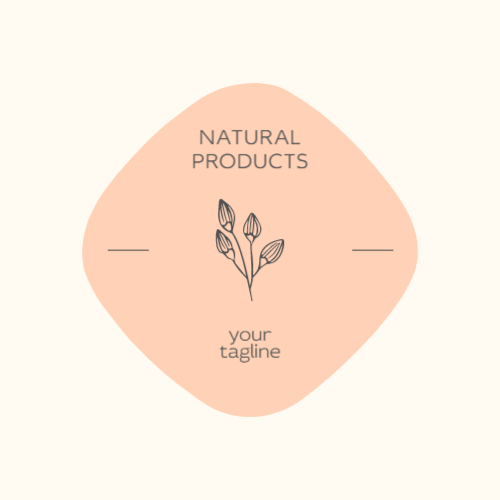 Пастельный Ботанический Логотип