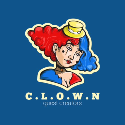 Женский Клоун Логотип