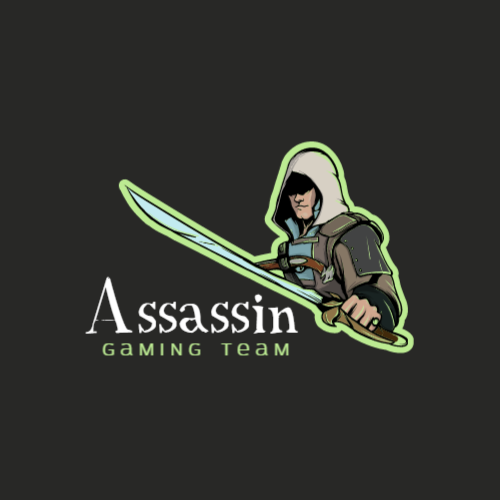 Убийца Игровой Логотип