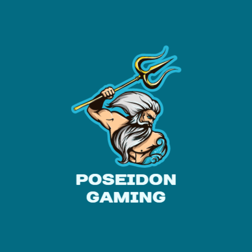 Посейдон Игровой Логотип