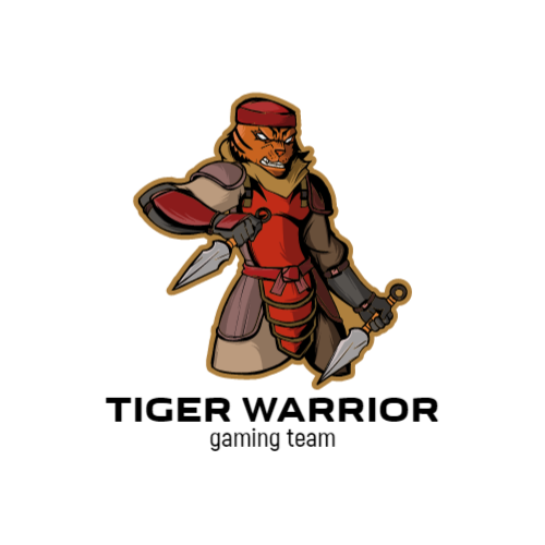 Тигр Воин Логотип